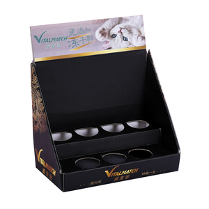 Bán lẻ Kệ các tông truy cập hàng đầu hiển thị đứng hiển thị Mỹ phẩm cửa hàng gấp carton giấy các tông sóng hộp hiển thị - Product Image 5