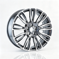 Rines de Aleación de Aluminio Forjado de 20 y 21 Pulgadas, 5x120, con Acabado Mecanizado, Directo de Fábrica, para Jaguar Land Rover Range Discovery 4/5