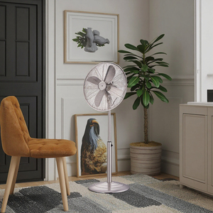 16 Inch Bệ Điện Đứng Fan Với Công Suất Cao Thiết Kế Mới Làm Mát Không Khí Kim Loại Fan Điều Khiển Cơ Khí - Product Image 3
