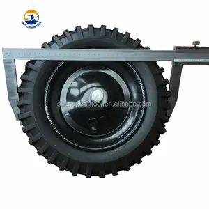 Deep Pattern Solid Rubber Wheel Tyre Wheelbarrow Wheels 13inch