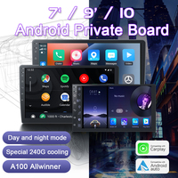 SEMAITU 7/9/10 pouces 2 + 32G autoradio Android Auto Radio électronique GPS DSP activé tableau de bord monté USB voiture pour lecteur DVD pour
