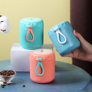 Thermos thực phẩm Jar thép không gỉ Tumblers Set cách điện thực phẩm Flask Hộp Ăn Trưa cho súp nóng và đồ uống bền nhiệt container - Product Image 6