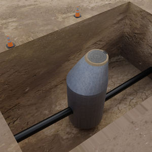 <span class=keywords><strong>FRP</strong></span> 600mm 복합재 맨홀 뚜껑 D400 180도 힌지형 도난 방지 맨홀 뚜껑 프레임 - Product Image 6