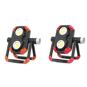 ไฟทำงาน LED แบบชาร์จได้ 3 COB 1150LM แสงแบบกระจาย 360 องศา ไฟ LED แบบพกพา FX-309 สำหรับซ่อมแซมรถยนต์และตั้งแคมป์ กันน้ำ หมุนได้ - Product Image 4