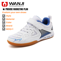 Nouvelles chaussures de badminton et de tennis de table unisexes, respirantes, en maille, ultra-légères, amorties