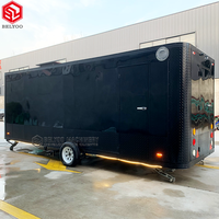 Concession de restauration rapide mobile approuvée CE VIN DOT Food Truck Food Trailer avec équipement complet