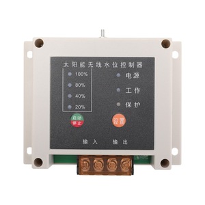 Contrôleur de niveau d'eau automatique sans fil 24V DC à montage sur panneau pour pompe à eau solaire 20 40 80 100% - Product Image 1