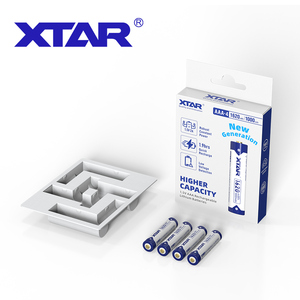 Paquete de 4 Baterías Recargables XTAR de 1.5v 1620mWh, <span class=keywords><strong>Precio</strong></span> al por Mayor, Personalizadas, Baterías AAA de Iones de Litio de 1.5v - Product Image 2