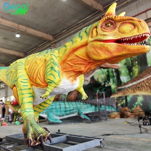 Usine de modèles de dinosaures animatroniques de Zigong, modèle de Carnotaurus grandeur nature pour musée - Product Image 4