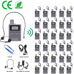Radios de larga distancia OEM de fábrica, sistema de guía de audio inalámbrico 2,4G para guía, enseñanza, guía turístico, conferencias, visitas de peregrinos - Product Image 1