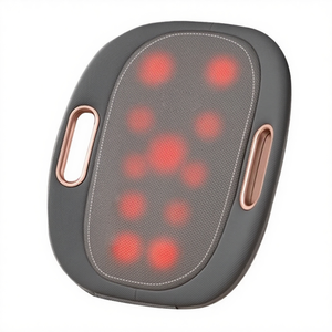 <span class=keywords><strong>Almohadilla</strong></span> Térmica Ortopédica para Asiento de Coche, Masajeador Eléctrico Shiatsu para Cintura con 8 Nodos para Soporte Lumbar - Product Image 1