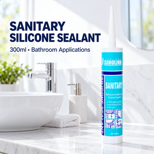 Mastic silicone transparent pour salle de bain 300ml, monocomposant, séchage rapide, étanchéité sanitaire pour douche, lavabo, carrelage, verre, <span class=keywords><strong>baignoire</strong></span> - Product Image 6