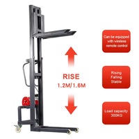 Tragbarer 300kg Kleiner Bühnen-Soundlift-Stapler 1,2m/1,6m Abnehmbarer Gabelstapler Zustand Neu