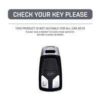 Coque de protection pour clé de voiture Audi Q5 2018 2019 2020 2021, accessoires de clé personnalisés