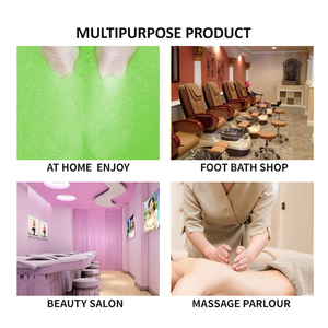 2 pasos <span class=keywords><strong>SPA</strong></span> Foot Soak <span class=keywords><strong>Jelly</strong></span> + Salt, masaje de pedicura Relajación Desestresante Cuidado DE LOS PIES Productos de remojo, Cuidado de los pies - Product Image 6