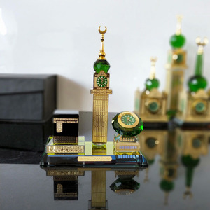 Di cristallo Kaaba Diamante <span class=keywords><strong>Orologio</strong></span> + <span class=keywords><strong>Orologio</strong></span> <span class=keywords><strong>Torre</strong></span> Decorazione Dell'ufficio - Product Image 5