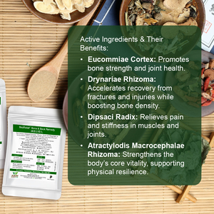 Perawatan Kesehatan Tulang & Punggung Premium untuk Osteoporosis dan Osteopenia, Obat Herbal Tradisional Tiongkok, Baik untuk Dewasa - Product Image 2