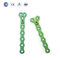 Plaque de verrouillage orthopédique vétérinaire ALPS 1,6 mm de type T, implants médicaux pour traumatismes, plaque de verrouillage en titane pour traumatismes, directement de l'usine