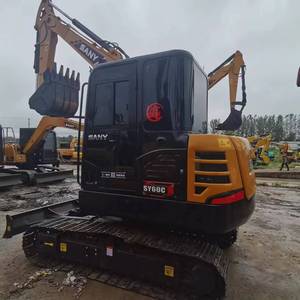 Mini-excavatrice d'occasion SANY 60C, excavatrice sur chenilles à bas prix, SANY 60C d'occasion, excavatrice 60 de haute qualité à vendre - Product Image 3