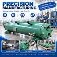 Réservoir horizontal ASME U Stamp pour liquides, récipient sous pression pour réfrigérant, capacité personnalisée pour la réfrigération industrielle