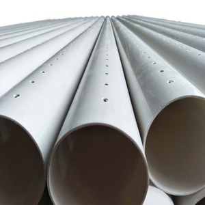 Moulded PVC Perforated Drainage <strong>Pipe</strong> for Water Management and <strong>Soil</strong> Aeration - Product Image 2