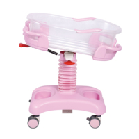 Mobilier de l'hôpital médical nouveau-né soins réglable berceau porte-lit pour bébé berceaux poussette chariot lit bébé chariot pour bébés
