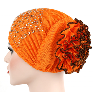 <span class=keywords><strong>Chapeau</strong></span> Turban en coton tressé extensible pour femmes musulmanes, <span class=keywords><strong>foulard</strong></span>, bonnet de chimiothérapie, casquette, Hijab, couvre-chef, nouveau - Product Image 5