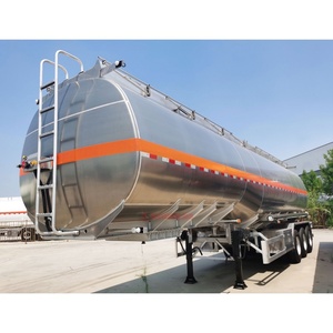 Semirremolque <span class=keywords><strong>Cisterna</strong></span> para Combustible de Aleación de Aluminio Estándar ASME, Nuevo, Tracción 6x4, Capacidad de 45,000L, Diseño de Cuello de Cisne Cuadrado/Redondo, HCSV - Product Image 3