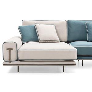 Living Room <strong>Sofas</strong> Furniture Modern Fabric Leisure <strong>Sofa</strong> Set Furniture Luxury Villa <strong>Sofas</strong> - Product Image 5
