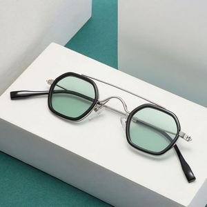 Gafas de Sol Punk Vintage de Moda 2022, Montura Redonda Pequeña, Estilo Steampunk - Product Image 2