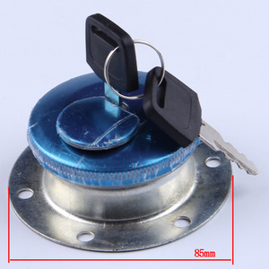 Bouchon de remplissage de carburant avec serrure, 6 trous ronds en métal pour groupe électrogène, numéro de pièce AL046 - Product Image 4