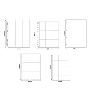 <span class=keywords><strong>A4</strong></span>バインダースリーブ PPフォトカードスリーブ フォトカードスリーブポケット ページシートプロテクター アルバムバインダー用 リフィル用品 - Product Image 1