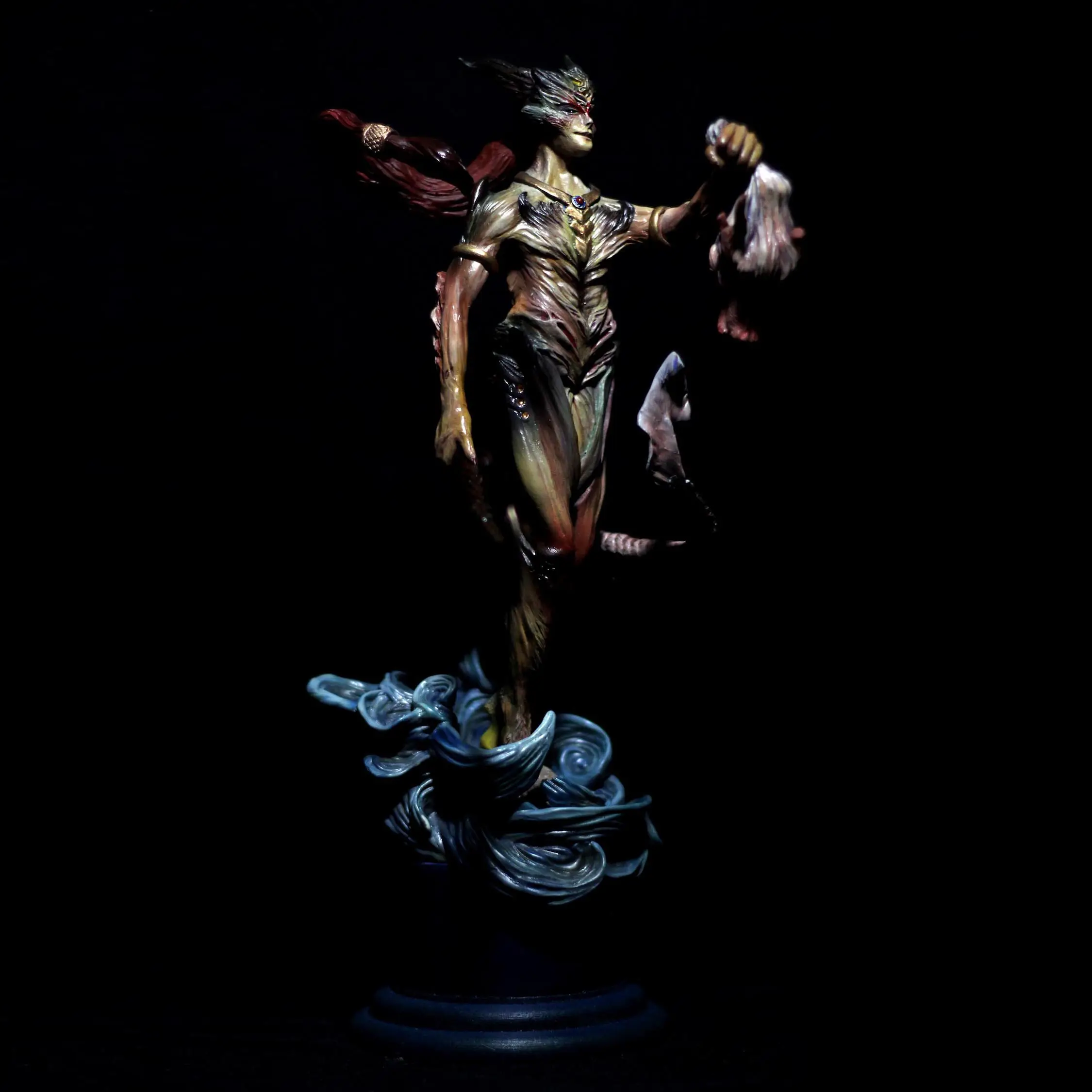 Özel yapmak 3D Polyresin hatıra heykelcik koleksiyon reçine el sanatları insanlar heykel