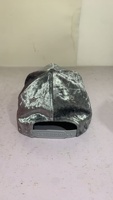 5-delige Dobby fluwelen baseballcap & snapback pet 100% fluweel promotioneel met stippen/fruitmotieven