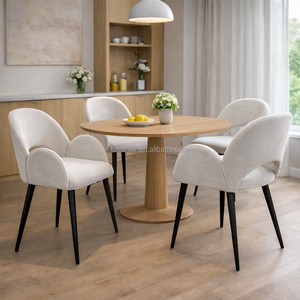 Silla TUQ Guest <span class=keywords><strong>Wow</strong></span>, Sillas de Tela Suave para Hoteles, para Comedor de Resort, 84.5 cm de Altura, Sillas de Comedor de Lujo para <span class=keywords><strong>Restaurante</strong></span> de Hotel - Product Image 3