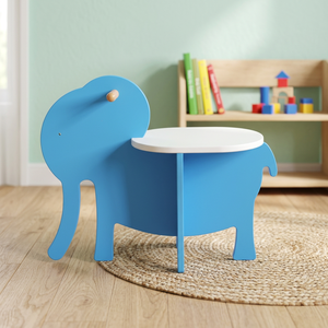 เก้าอี้เด็ก CHAO CHING EF-001 รุ่นโมเดิร์น ทำจากไม้ MDF สีสันสดใส ลายสัตว์ สำหรับใช้ในห้องนอนและโรงเรียนอนุบาล ผลิตในไต้หวัน - Product Image 3
