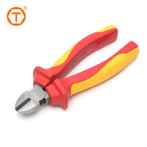 VDE Certified Alicates Para Electricista Wire Cutter Combination Long Nose Diagonal Insulated Pliers Tool With TPE Handle - Product Image 2