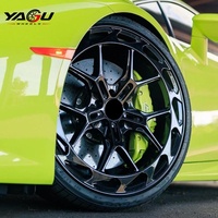 Jantes forgées Machine Bronze RFX 19 5x112 5x114.3 5x120 Deep Concave 18 19 20 21 pouces pour Benz W205/W206 CLA AMG C43/C63
