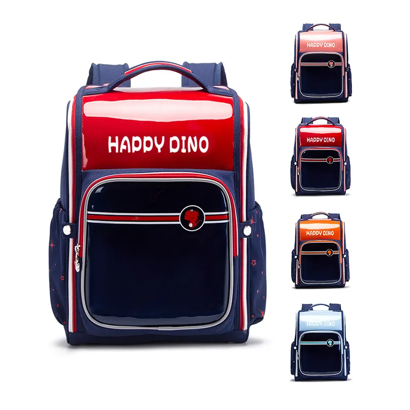 Humanized Multi- functional elastic stress reduction design tas sekolah space school bag for primary school