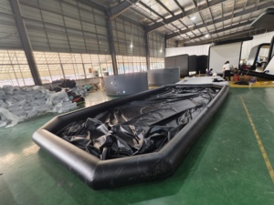 Dock de yacht gonflable mobile, plateforme flottante pour <span class=keywords><strong>bateau</strong></span> en PVC résistant aux UV pour l'amarrage de yachts de luxe - Product Image 2