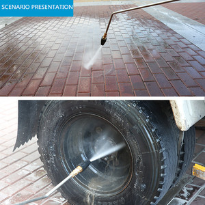SPS 3600 PSI de alta presión Turbo Boquilla de conexión rápida rotación de aluminio boquilla de agua de la lavadora a presión - Product Image 6