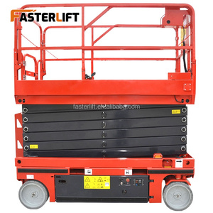 Lift Gunting Udara Kecil Model FL 6-16m Hidrolik Elektrik Kapasitas 130KG Tinggi Maksimum 20m - Product Image 1