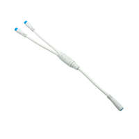 Conector M8 de 3 Pines, Macho y Hembra, para USB, Cable de Alimentación con Moldeo por Inyección de Goma, Conector Impermeable IP67 IP68