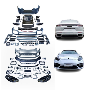 Kit di Aggiornamento Carrozzeria 971 Turbo S per <span class=keywords><strong>Porsche</strong></span> Panamera 970 970.<span class=keywords><strong>1</strong></span> 970.2 con Paraurti Anteriore, Paraurti Posteriore, Portellone, Fanali Posteriori e Spoiler - Product Image 1