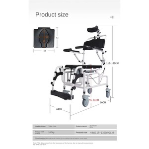 LONGWANG Factory Low Price Wheelchair Parts <b>Wheel</b> Chair Table - Product Image 6