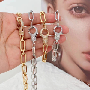 Accesorios de Joyería DIY: Dijes de Candado de Corazón Minimalistas de Lujo, Chapados en Oro de 18K, de Latón, Resistentes al Deslustre - Product Image 4