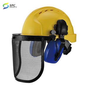 Equipo <span class=keywords><strong>de</strong></span> Seguridad para Arboristas, Visera <span class=keywords><strong>de</strong></span> Malla, <span class=keywords><strong>Casco</strong></span> <span class=keywords><strong>de</strong></span> Seguridad para Motosierra con Protector Facial y Orejeras - Product Image 3