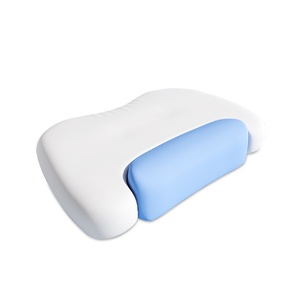 Almohada de Soporte para el Cuello de Espuma Viscoelástica Rectangular Personalizable para Ayudar a Dormir, Diseño Ergonómico para Adultos, Extraíble y Lavable - Product Image 1
