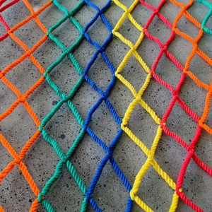 Chất lượng cao và bảo mật cao Tùy chỉnh màu nylon lưới chống mùa thu và trang trí dệt trong HDPE chất liệu - Product Image 4