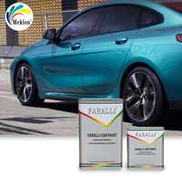 Meklon 2K High Glossy Car Refinish Clear Coat Liquide de pulvérisation de peinture automobile avec acrylique et résine pour la restauration de peinture automobile